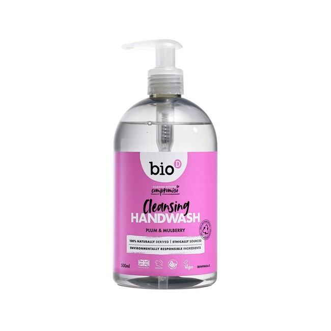 Eko - tekuté antibakteriálne mydlo na ruky BIO D - 500ml - slivky a moruša