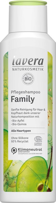 Prírodný šampón Family Lavera 250 ml