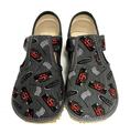 Barefoot papučky beda - širší typ šedá formula 31-35