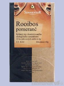 BIO Čaj Rooibos pomaranč Sonnentor - porcovaný
