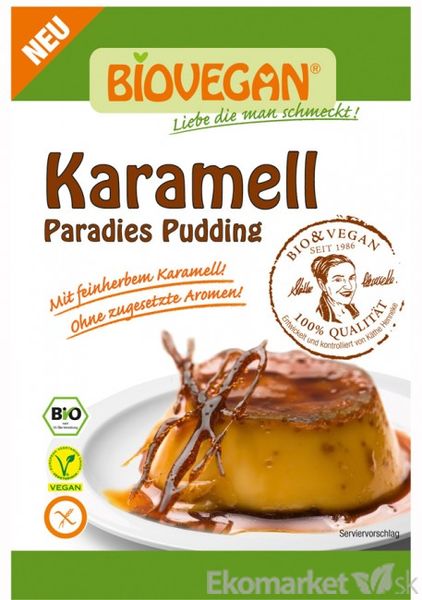 BIO karamelový puding Biovegan 43g