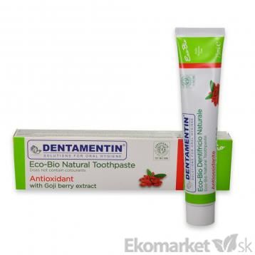 Eco - Bio Prírodná zubná pasta DENTAMENTIN - s antioxidačným účinkom 75 ml