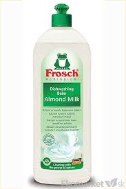 Eko - balzám na umývanie riadu Frosch 750ml - mandlové mlieko