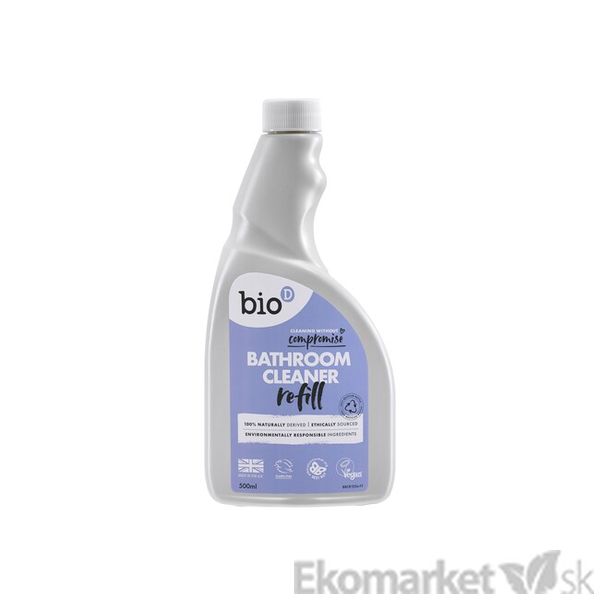 Eko - čistiaci prostriedok na kúpelňu BIO D 500ml - náhradná náplň