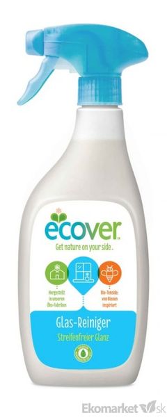 Eko - čistiaci prostriedok na okná a sklá Ecover 500ml sprej