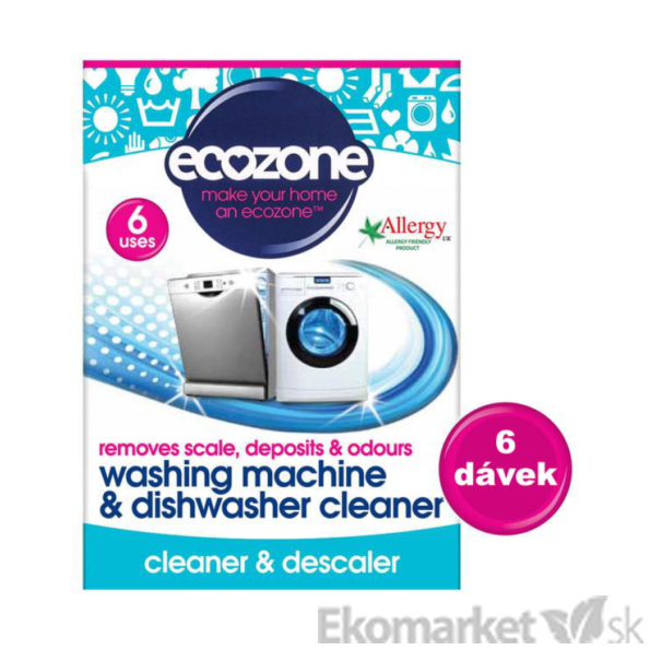 Eko - čistič umývačky a práčky Ecozone 6tbl.
