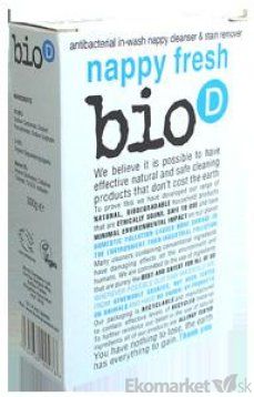 Eko-prací prostriedok na dezinfekciu plienok BIO D 500g