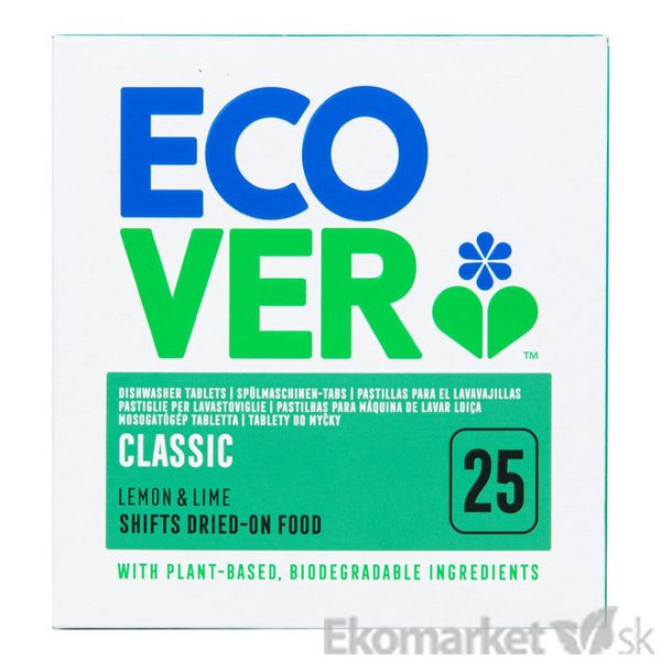 Eko-tablety do umývačky riadu Ecover 25 tbl./ 500 g