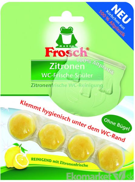 Eko - WC blok Frosch - citrón 42 g