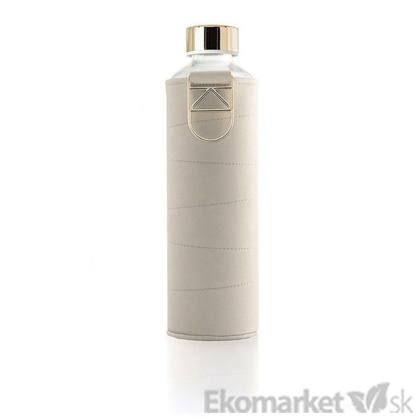 Ekologická sklenená fľaša EQUA Mismatch Beige 750 ml