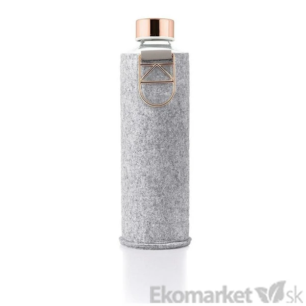 Ekologická sklenená fľaša EQUA Mismatch Rose Gold 750 ml