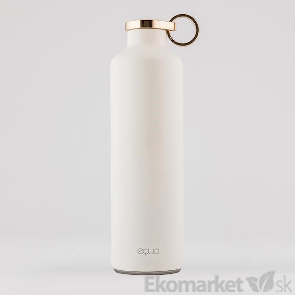 Ekologická termo fľaša EQUA BASIC Snow White 680 ml