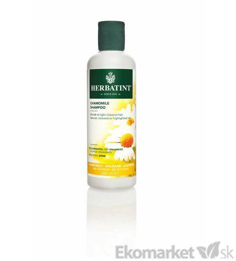Herbatint Chamomile Shampoo - kamilkový šampon na farbené vlasy 260ml