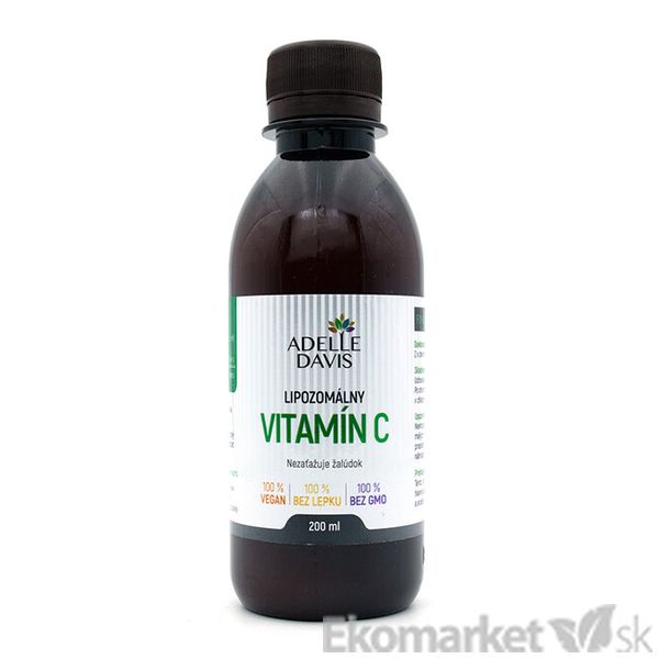Lipozomálny vitamín C Adelle Davis 200 ml
