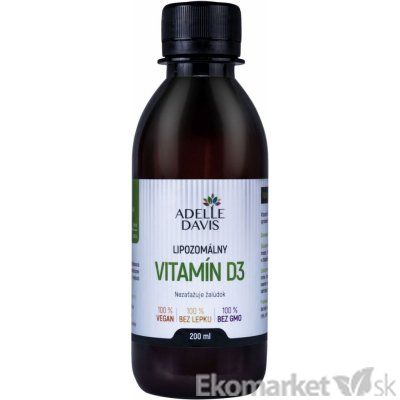 Lipozomálny vitamín D3 Adelle Davis 200 ml