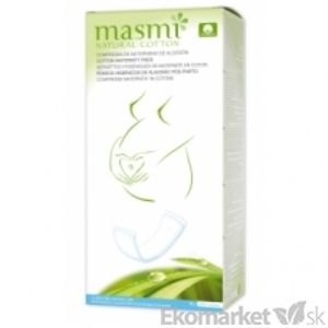 Materské vložky z organickej bavlny MASMI 10ks