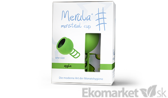 Menštruačný kalíšok Merula® Cup APPLE - univerzálna velkosť