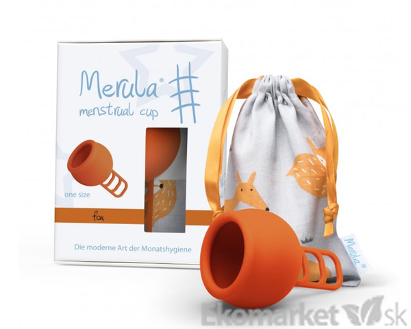 Menštruačný kalíšok Merula® Cup FOX - univerzálna velkosť
