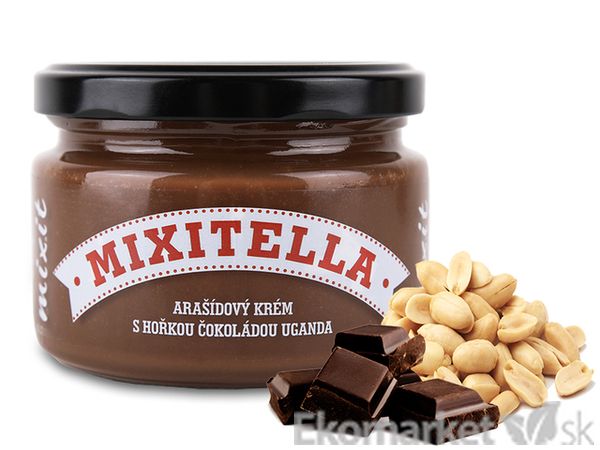 Mixitella - Arašidová s horkou čokoládou Uganda 250 g