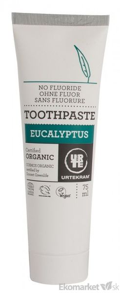 Prírodná zubná pasta eukalyptus URTEKRAM 75 ml