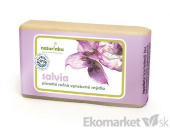 Prírodné mydlo Naturinka 110 g - salvia