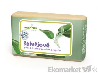Prírodné mydlo Naturinka 110 g - šalviové