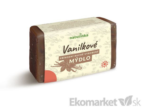 Prírodné mydlo Naturinka 110g - vanilkové (peelingové)