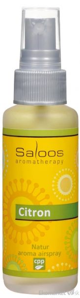 Prírodný osviežovač vzduchu Saloos-citrón 50 ml