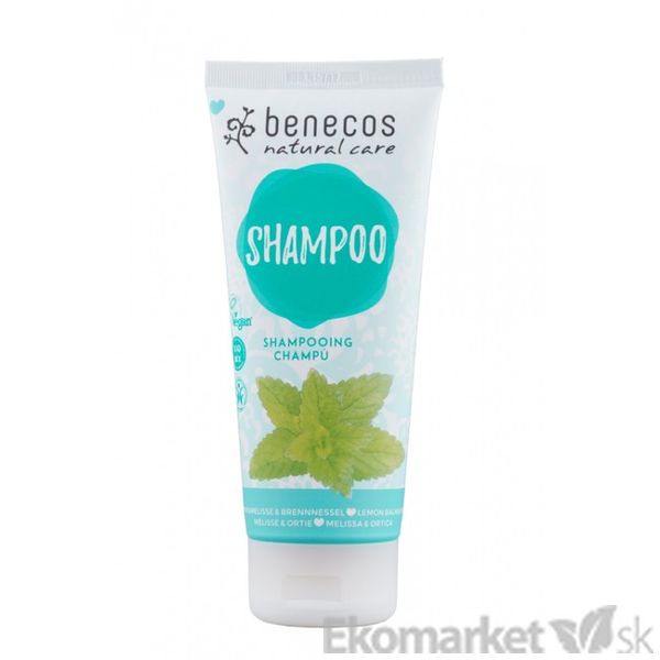 Prírodný šampón Benecos 200 ml - žihľava a medovka