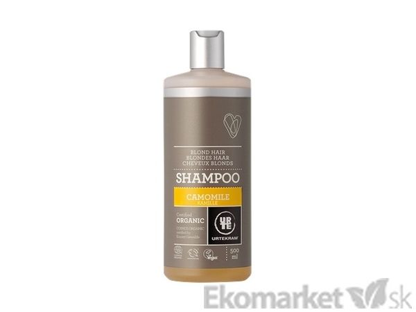 Prírodný šampón kamilka URTEKRAM 500 ml - svetlé vlasy