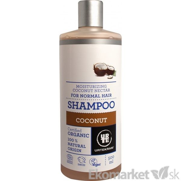 Prírodný šampón kokos URTEKRAM 500 ml