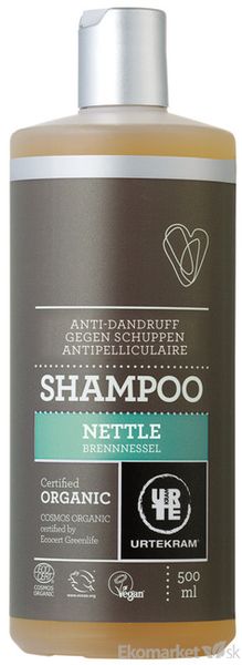 Prírodný šampón žihľava URTEKRAM 500 ml - proti lupinám