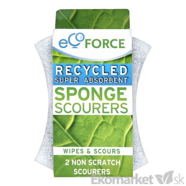 Recyklovaná hubka na riad Ecoforce 2ks - jemné