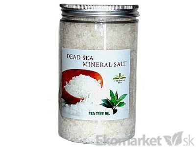 Soľ z mŕtveho mora pre ženy s tea tree 400 g