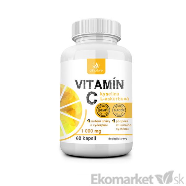 Vitamín C 1000 mg 60 kapsúl